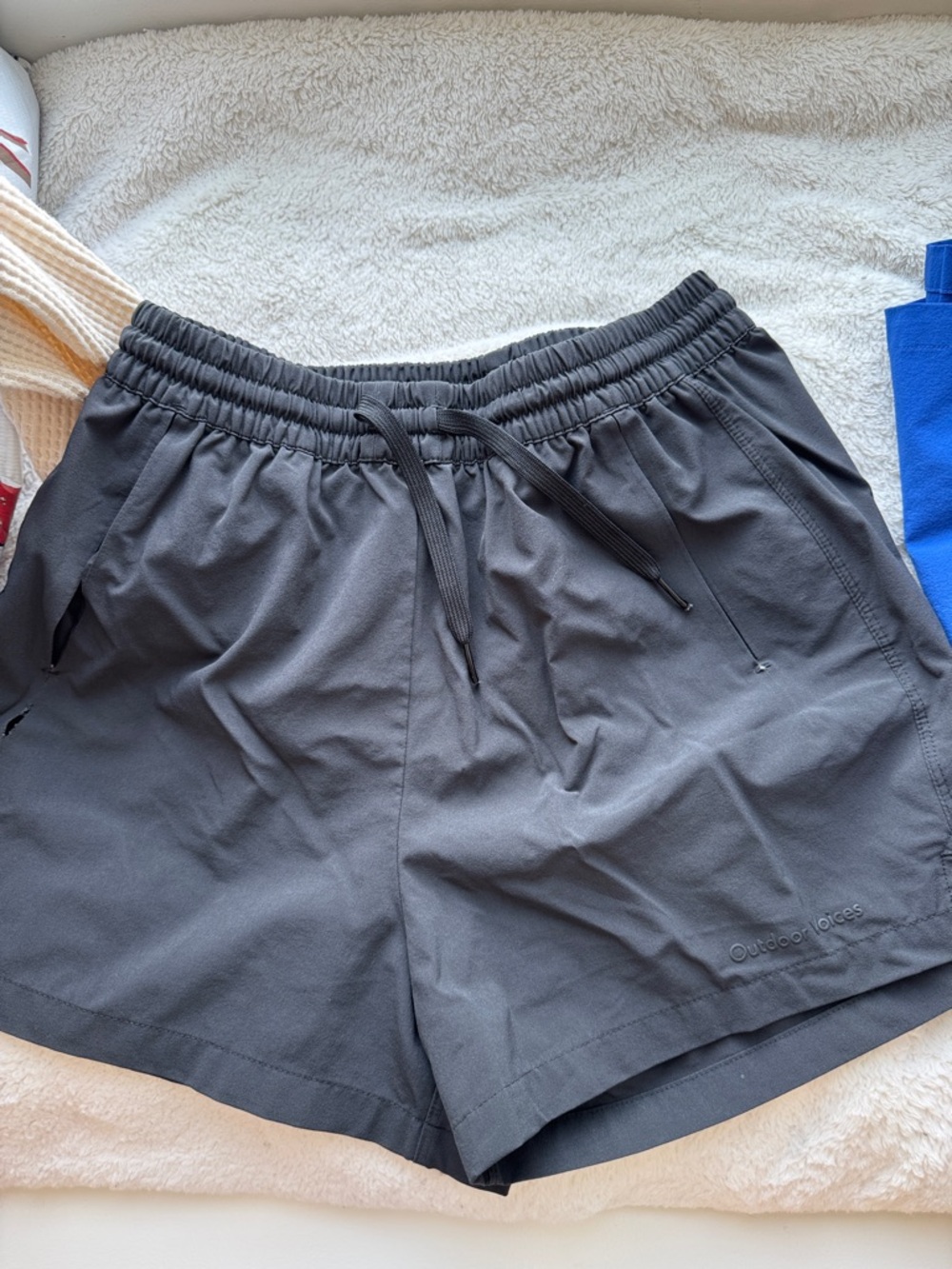 Outdoor Voices Charcoal Gray Everyday Athletic Shorts